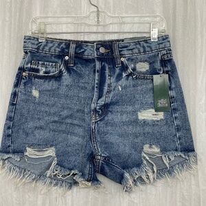 NWT   Wild Fable Highest Rise Ripped Shorts